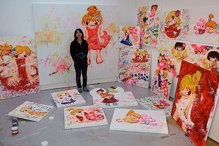 ロッカクアヤコ展 リーフレット 2007年 ギャラリー紅屋